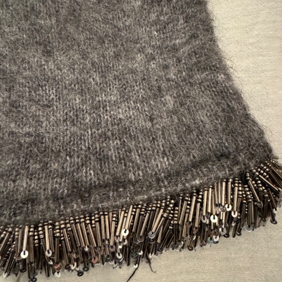 H&M Edition Beaded Detail Dark Grey sweater gone viral — new with tags’ xs - Picture 6 of 9
